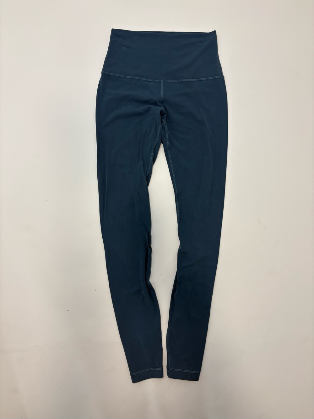 Lululemon Blue High Rise Full Length Leggings Yoga Pilates Workout Pants
